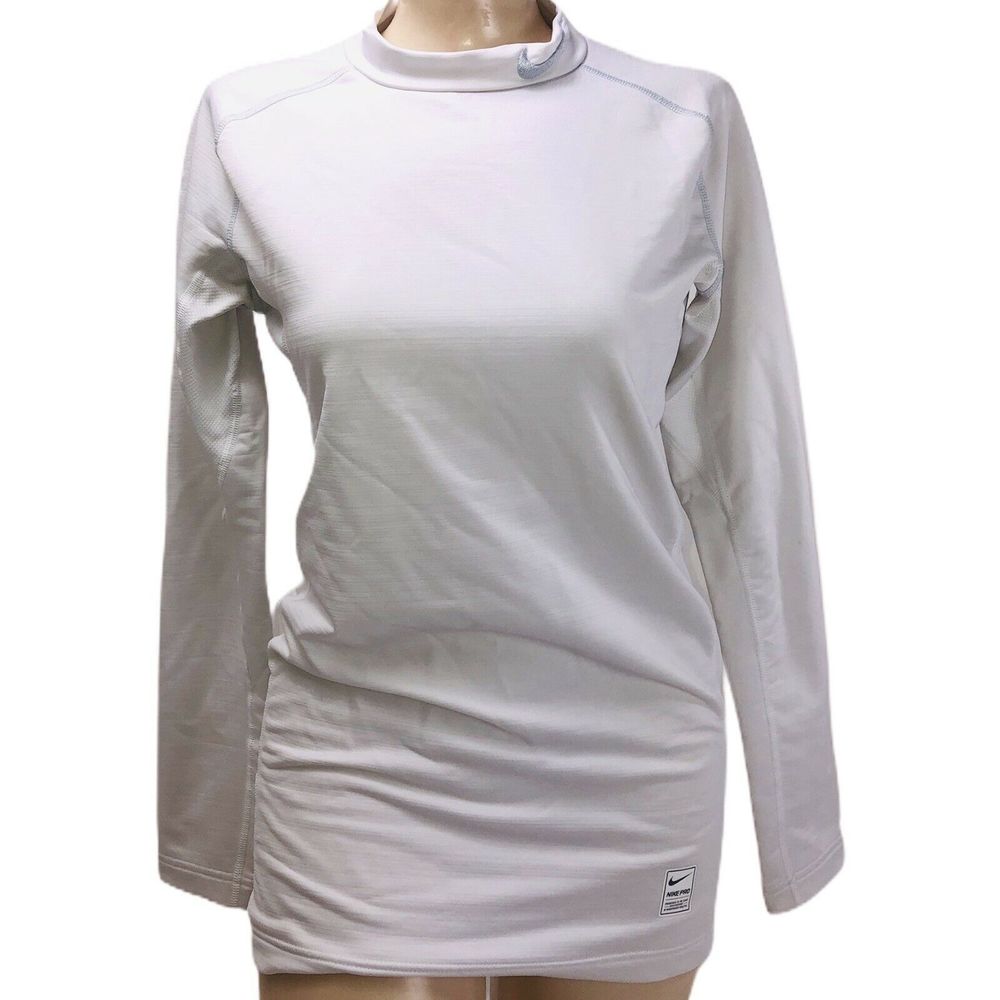 Nike Pro Combat Women's Long Sleeve Medium White
